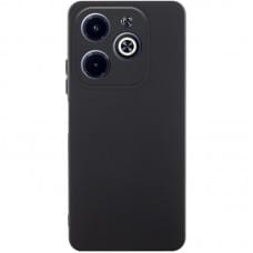 Чохол TPU GETMAN Liquid Silk Full Camera для Infinix Hot 40i Чорний / Black