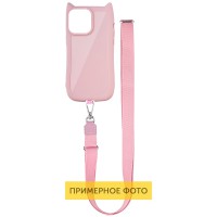 Чохол TPU GETMAN Cat with straps для Apple iPhone 16 (6.1") Pink