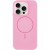 Чохол Silicone Case Full Protective (AA) NO LOGO with MagSafe для Apple iPhone 16 Pro Max (6.9") Рожевий / Light pink