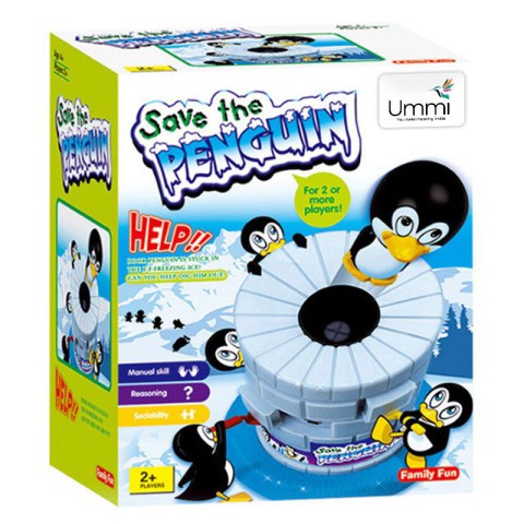 Настільна інтерактивна гра Ummi 707-19 Save the Penguin Game Blue