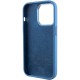 Чохол Silicone Case Metal Buttons (AA) для Apple iPhone 14 Pro Max (6.7") Синій / Blue Jay