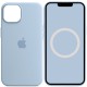 Чехол Silicone case (AAA) full with Magsafe and Animation для Apple iPhone 14 (6.1")