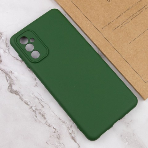 Чохол Silicone Cover Lakshmi Full Camera (AA) для Samsung Galaxy A34 5G Зелений / Dark green