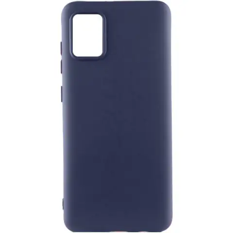 Чохол Silicone Cover Ummi Lakshmi (AA) для Samsung Galaxy A71 Синій / Midnight Blue