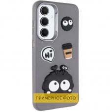 Чохол TPU Leather Toys для Xiaomi Redmi 14C / Redmi A4 / Poco C75 Monster / Grey