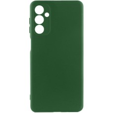 Чохол TPU GETMAN Liquid Silk Full Camera для Samsung Galaxy A16 4G/5G Зелений / Dark green