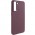 TPU чохол Bonbon Metal Style для Samsung Galaxy S24 Бордовий / Plum