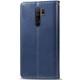 Шкіряний чохол книжка GETMAN Gallant (PU) для Xiaomi Redmi Note 8 Pro Синій