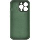 Чохол Silicone Case Full Camera Protective (AA) NO LOGO для Apple iPhone 14 Pro Max (6.7") Зелений / Cyprus Green