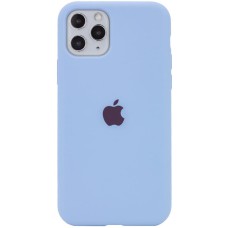 Чохол Silicone Case Full Protective (AA) для Apple iPhone 11 Pro (5.8") Блакитний / Lilac Blue