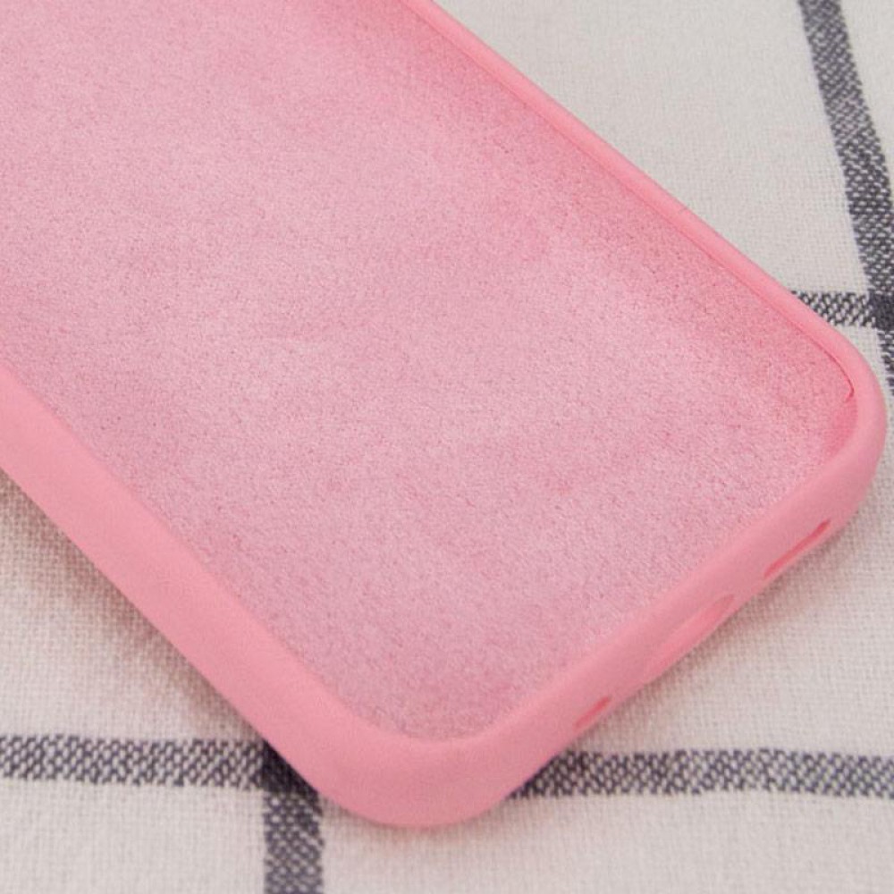 Чохол Silicone Case Full Protective (AA) NO LOGO для Apple iPhone 11 Pro Max (6.5") Рожевий / Light pink