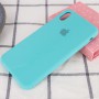 Чохол Silicone Case Full Protective (AA) для Apple iPhone XR (6.1") Бірюзовий / Marine Green