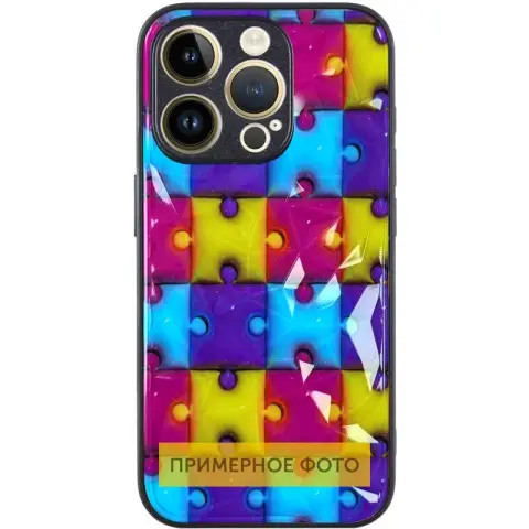 TPU+PC чохол Prisma Fluffie для Apple iPhone XS Max (6.5") Puzzle