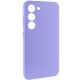 Чохол Silicone Cover Lakshmi Full Camera (AAA) для Samsung Galaxy S22 Бузковий / Dasheen