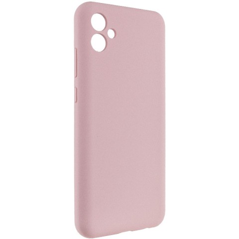 Чохол Silicone Cover Lakshmi Full Camera (AAA) для Samsung Galaxy A04e Рожевий / Pink Sand