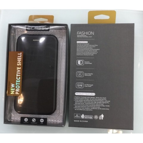 Шкіряний чохол-книжка Classy для Xiaomi Redmi 5 Plus / Redmi Note 5 (SC) Чорний