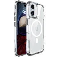 Чохол TPU Space Octagon with MagSafe для Apple iPhone 16 (6.1") Clear