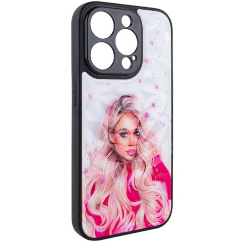 TPU+PC чохол Prisma Ladies для Apple iPhone 14 Pro Max (6.7") Pink