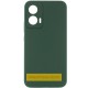 Чохол Silicone Cover Lakshmi Full Camera (AAA) для Motorola Moto G05 / E15 4G Зелений / Cyprus Green