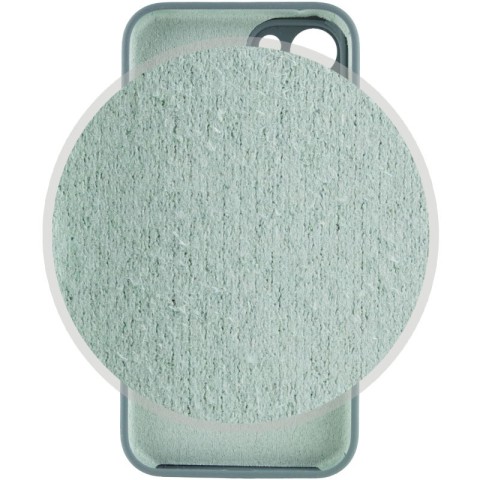 Чохол Silicone Case Full Camera Protective (AA) для Apple iPhone 14 (6.1") Зелений / Pine green