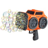 Пістолет з мильними бульбашками SHT KB1294 Car на 139 отворів + 2xbottle 60ml Orange