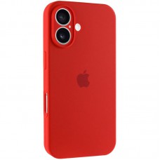 Чохол Silicone Case Full Camera Protective (AA) для Apple iPhone 16 (6.1") Червоний / Red