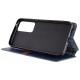 Шкіряний чохол книжка GETMAN Cubic (PU) для Samsung Galaxy M35 5G Синій