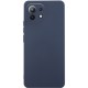 Чохол Silicone Cover Lakshmi Full Camera (AA) для Xiaomi Mi 11 Lite Синій / Midnight Blue