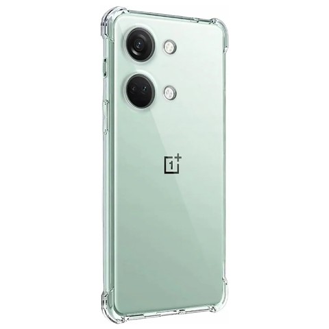 TPU чохол GETMAN Ease logo посилені кути Full Camera для OnePlus Nord 3 Безбарвний (прозорий)