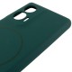 Чохол Silicone Cover Lakshmi Full Camera (AA) with MagFit для Motorola Edge 50 Fusion Зелений / Dark green