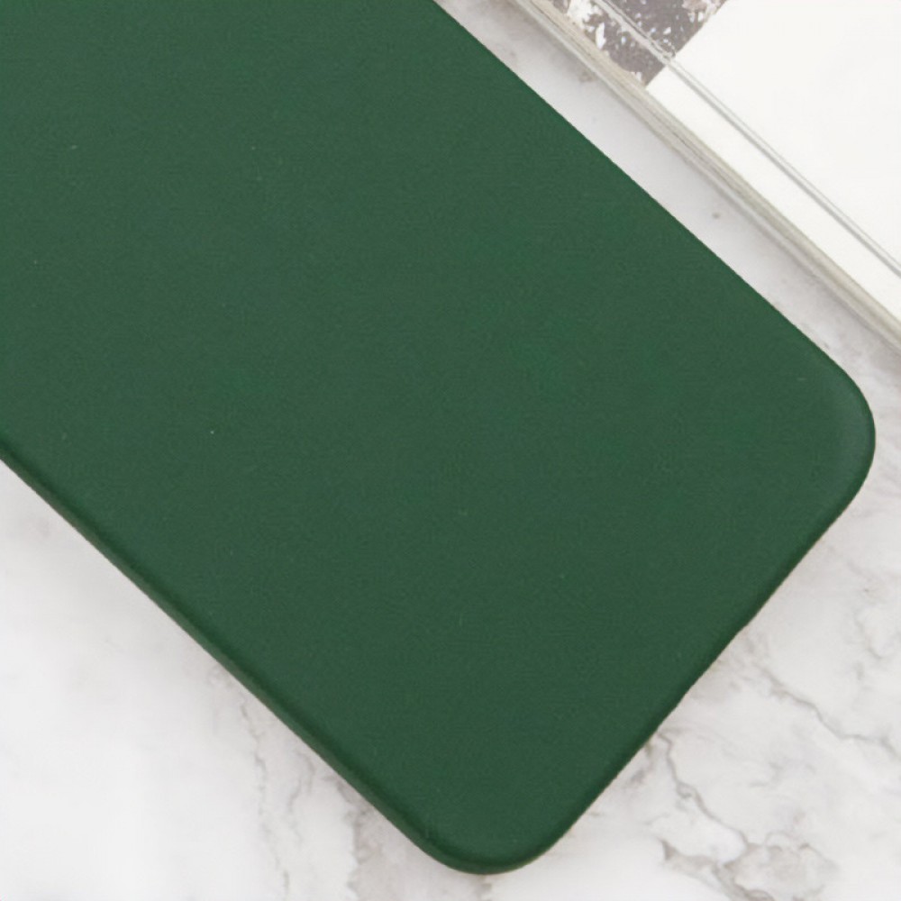 Чохол Silicone Cover Lakshmi Full Camera (AAA) with Logo для Xiaomi Redmi Note 13 4G Зелений / Cyprus Green