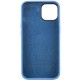 Чохол Silicone Case Metal Buttons (AA) для Apple iPhone 12 Pro Max (6.7") Синій / Blue Jay
