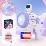 Пістолет з мильними бульбашками Astronaut Bubble Gun Music+50ml bottle (4хАА не входят в комплект) Purple