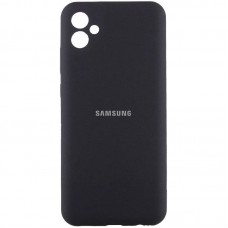 Чохол Silicone Cover Lakshmi Full Camera (AA) with logo для Samsung Galaxy A05 Чорний / Black