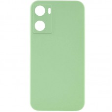 Чохол Silicone Cover Lakshmi Full Camera (AAA) для Oppo A57s / A77s М'ятний / Mint