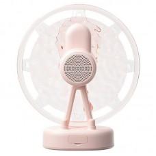 Проектор-нічник ZAY-L07 Sky Wheel 2in1 + Bluetooth колонка Pink
