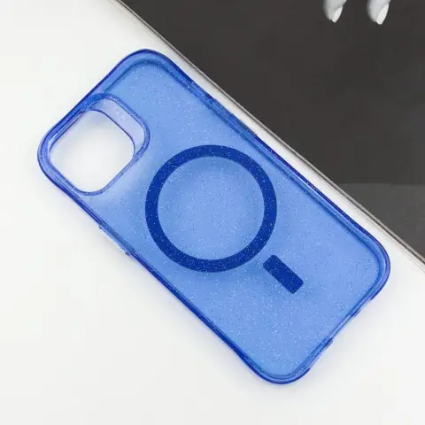 Чохол TPU Radiance with MagSafe для Apple iPhone 14 (6.1") Blue