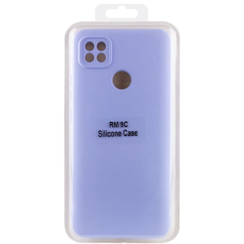 Чохол Silicone Cover Lakshmi Full Camera (AA) для Xiaomi Redmi 10A Бузковий / Dasheen