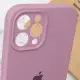 Чохол Silicone Case Full Camera Protective (AA) для Apple iPhone 12 Pro (6.1") Ліловий / Lilac Pride