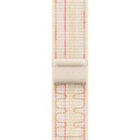 Ремінець Nylon Sport Loop для Apple Watch 38/40/41/42mm(ser.10) Starlight / Pink