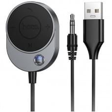 Bluetooth аудіо ресивер Hoco E150 Path AUX BT5.4 Metal gray