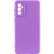 Чохол TPU GETMAN Liquid Silk Full Camera для Samsung Galaxy A35 Фіолетовий / Purple