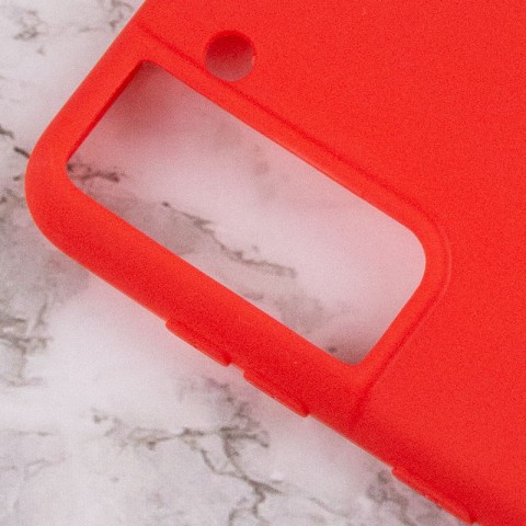 Силіконовий чохол Candy для Samsung Galaxy S21+ Червоний