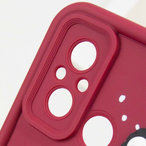 Чохол TPU Toys Case для Xiaomi Redmi 12C / Poco C55 Red / Always Happy