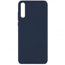 Чохол Silicone Cover Full without Logo (A) для Huawei Y8p (2020) / P Smart S Синій / Midnight blue