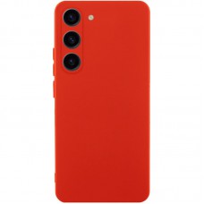 Чохол TPU GETMAN Liquid Silk Full Camera для Samsung Galaxy S23+ Червоний / Red