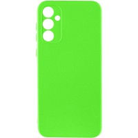 Чохол TPU GETMAN Liquid Silk Full Camera для Samsung Galaxy A35 Салатовий / Neon Green