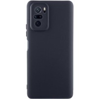 Чохол Silicone Cover Lakshmi Full Camera (AAA) для Xiaomi Redmi Note 10 / Note 10s / Poco M5s Чорний / Black