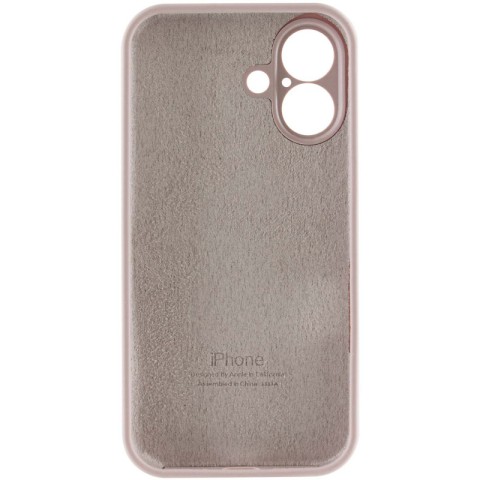 Чохол Silicone Case Full Camera Protective (AA) для Apple iPhone 16 Plus (6.7") Сірий / Lavender