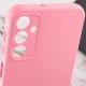 Чохол TPU GETMAN Liquid Silk Full Camera для Samsung Galaxy A05s Рожевий / Pink